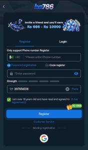 Register/Login